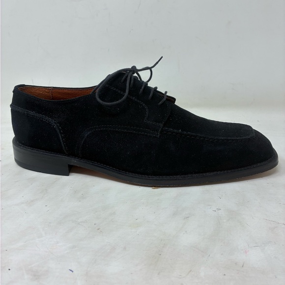 Brass Boot Black Suede Dress Shoes main image 4